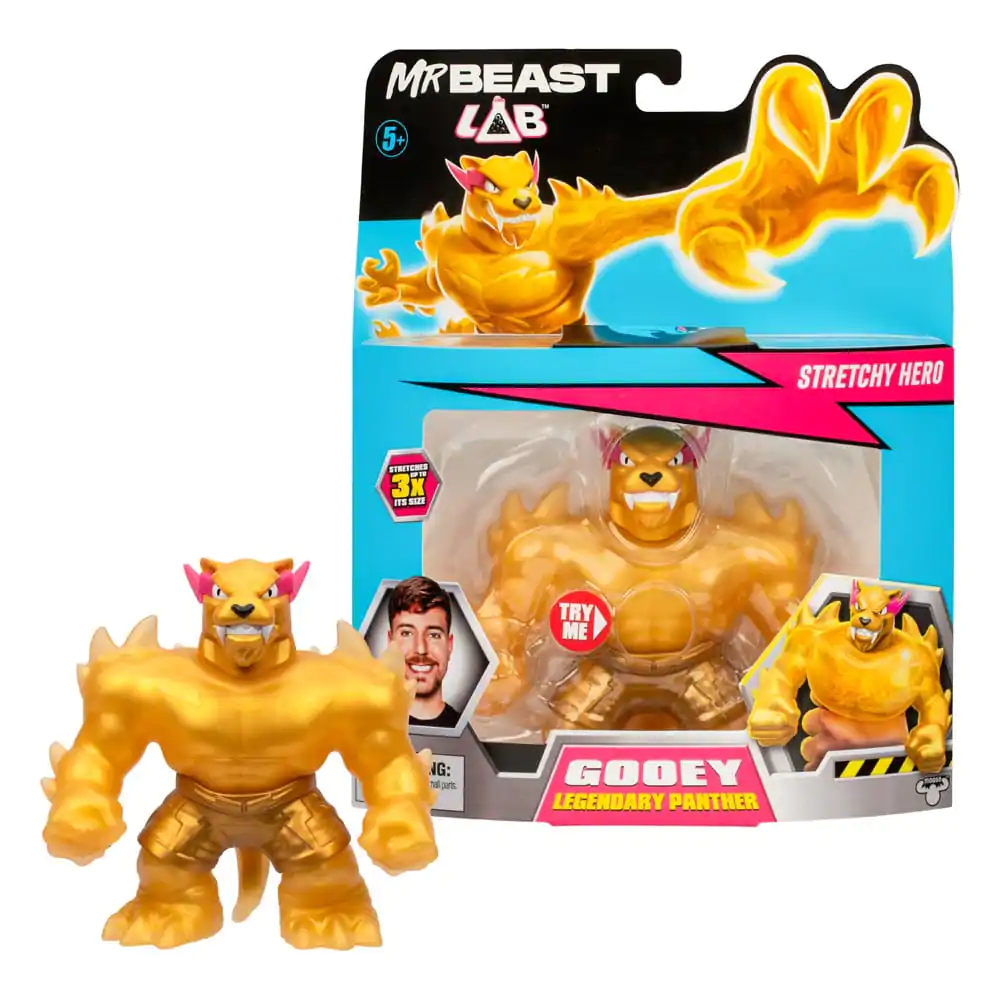 Mr. Beast Lab Goo Jit Zu Rastezljiva figura Legendary Panther 11 cm fotografija proizvoda