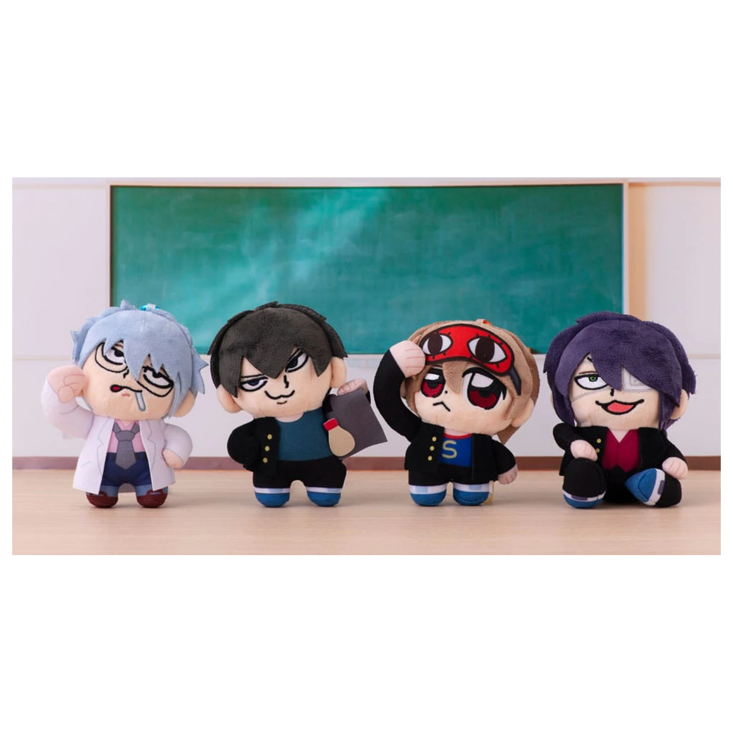 Mr. Ginpachi´s Zany Class x Okawabukubu Youth Plišani privjesak za ključeve Shinsuke Takasugi 12 cm fotografija proizvoda
