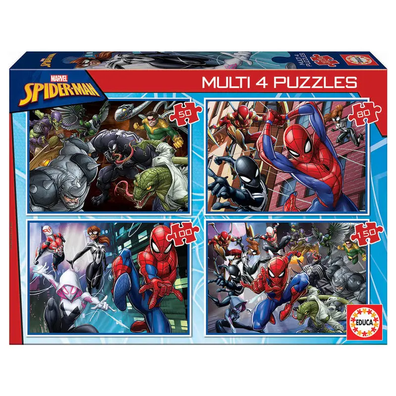 Marvel Spiderman Multi puzzle 50-80-100-1500 kom fotografija proizvoda