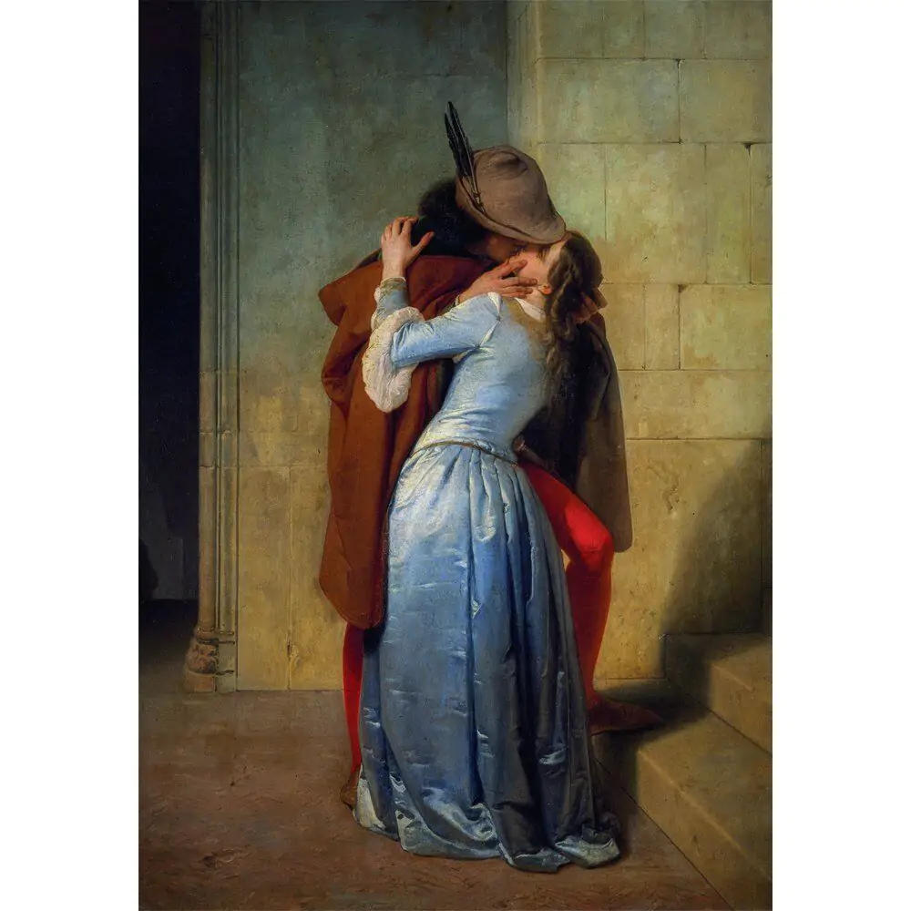 Museum Hayez The Kiss puzzle 1000 kom fotografija proizvoda