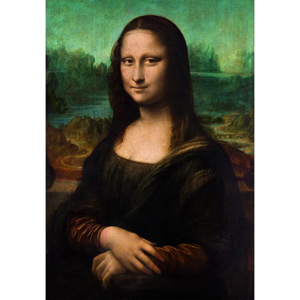 Museum Leonardo Mona Lisa puzzle 1000 kom fotografija proizvoda