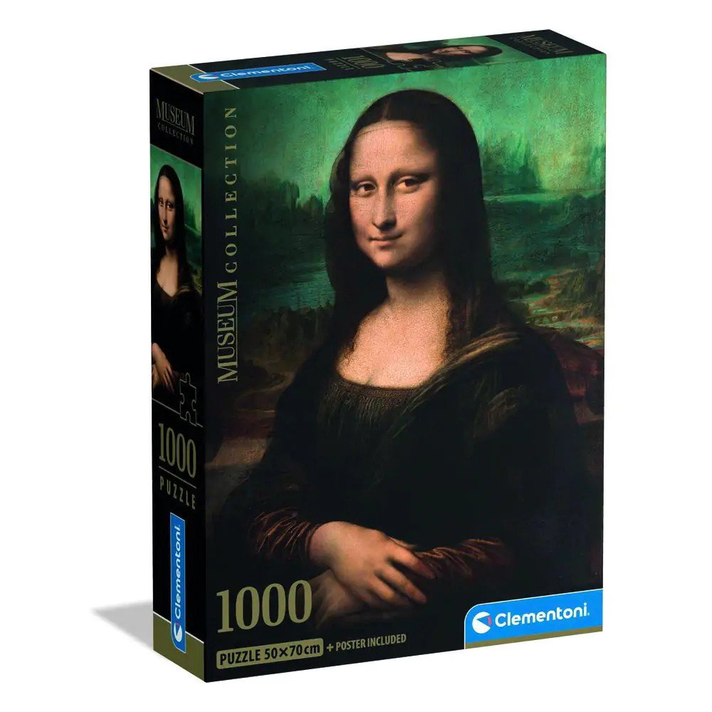 Museum Leonardo Mona Lisa puzzle 1000 kom fotografija proizvoda