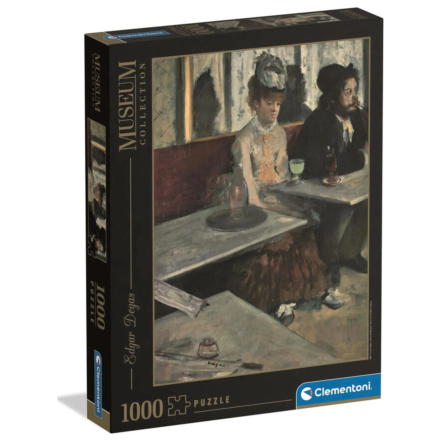 Museum Orsay Degas, "Dans Un Ca puzzle 1000 komada" fotografija proizvoda