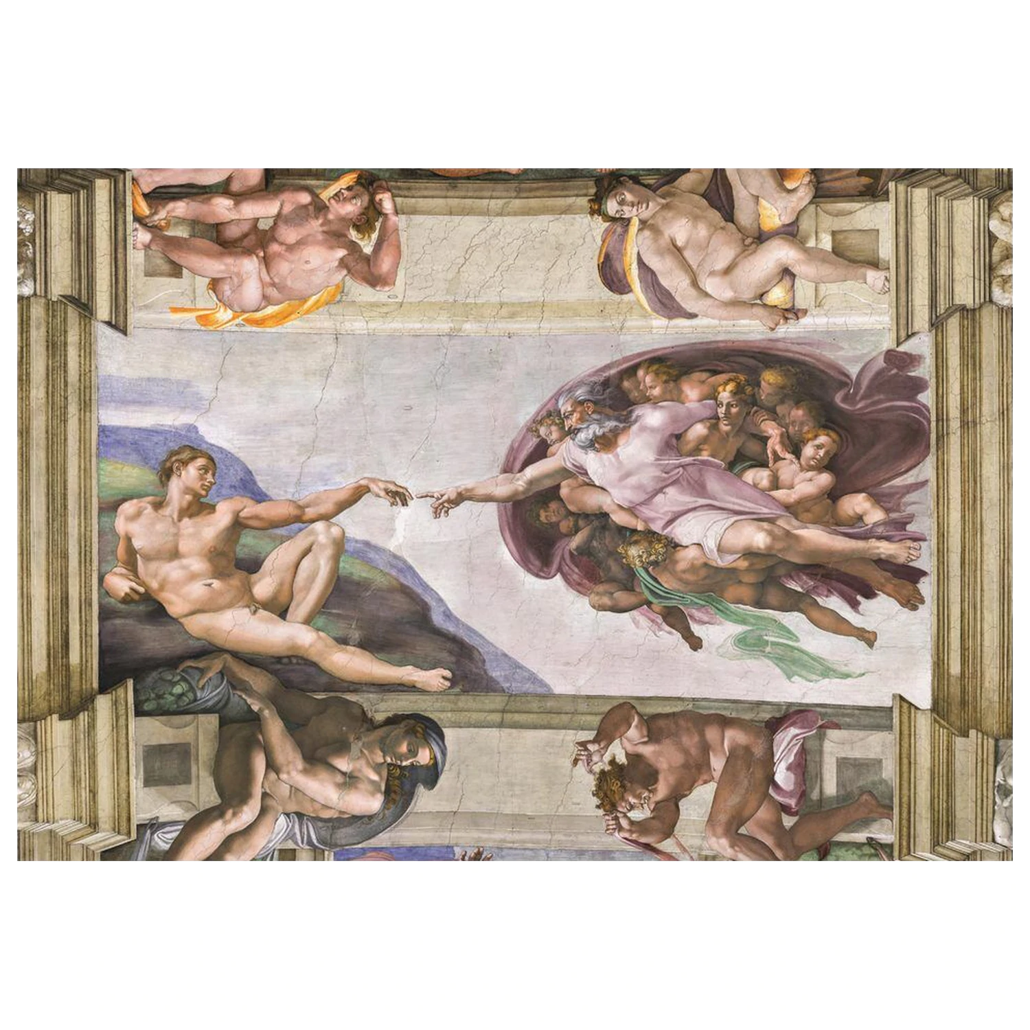 Museum The Creation Of Man puzzle 1000 komada fotografija proizvoda