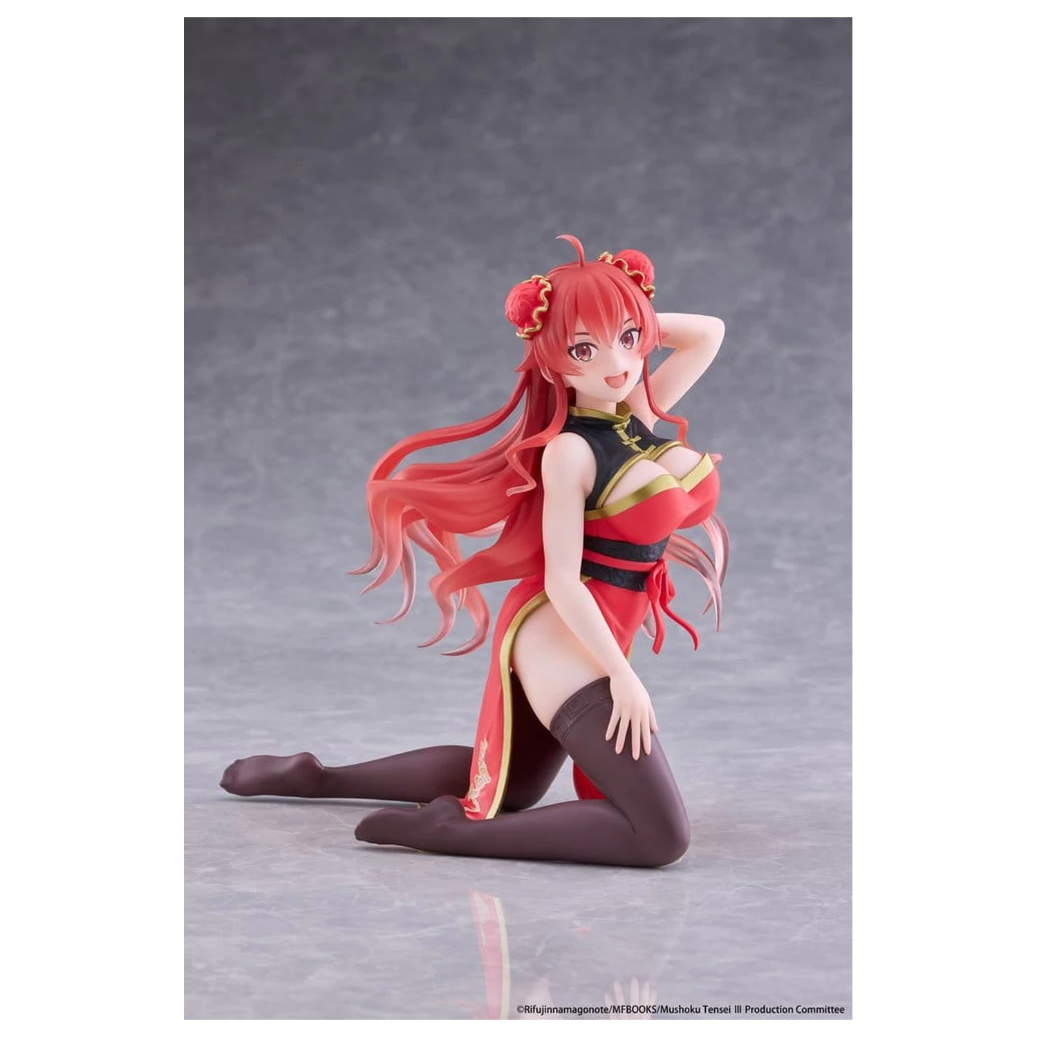 Mushoku Tensei: Jobless Reincarnation Desktop Cute PVC figurica Eris Greyrat (Chinese Dress Ver.) 13 cm fotografija proizvoda
