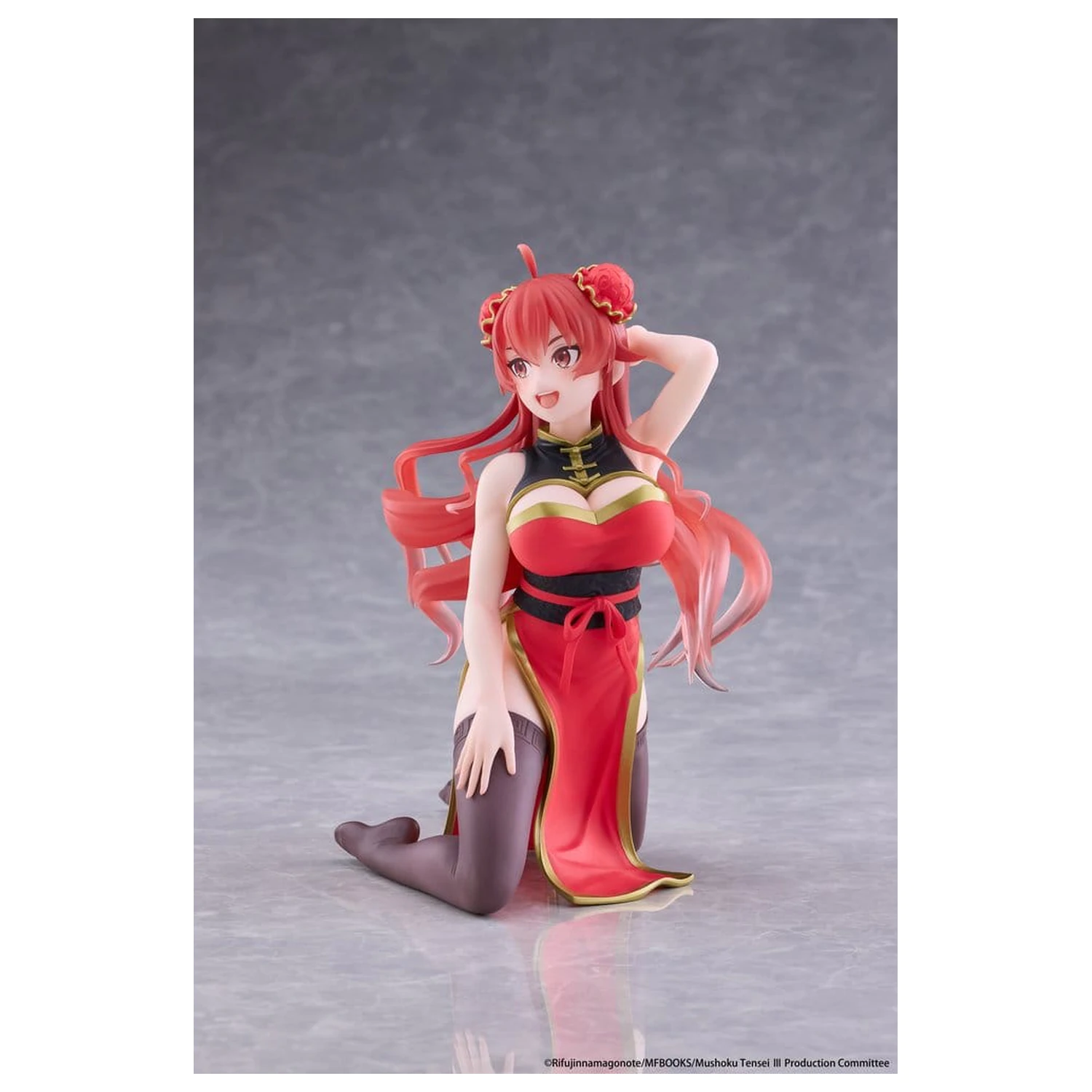 Mushoku Tensei: Jobless Reincarnation Desktop Cute PVC figurica Eris Greyrat (Chinese Dress Ver.) 13 cm fotografija proizvoda