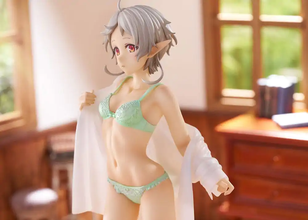 Mushoku Tensei Jobless Reincarnation II Isekai Ittara Honki Dasu PVC Statua 1/7 Sylphiette Greyrat Changing Clothes Mode 23 cm fotografija proizvoda