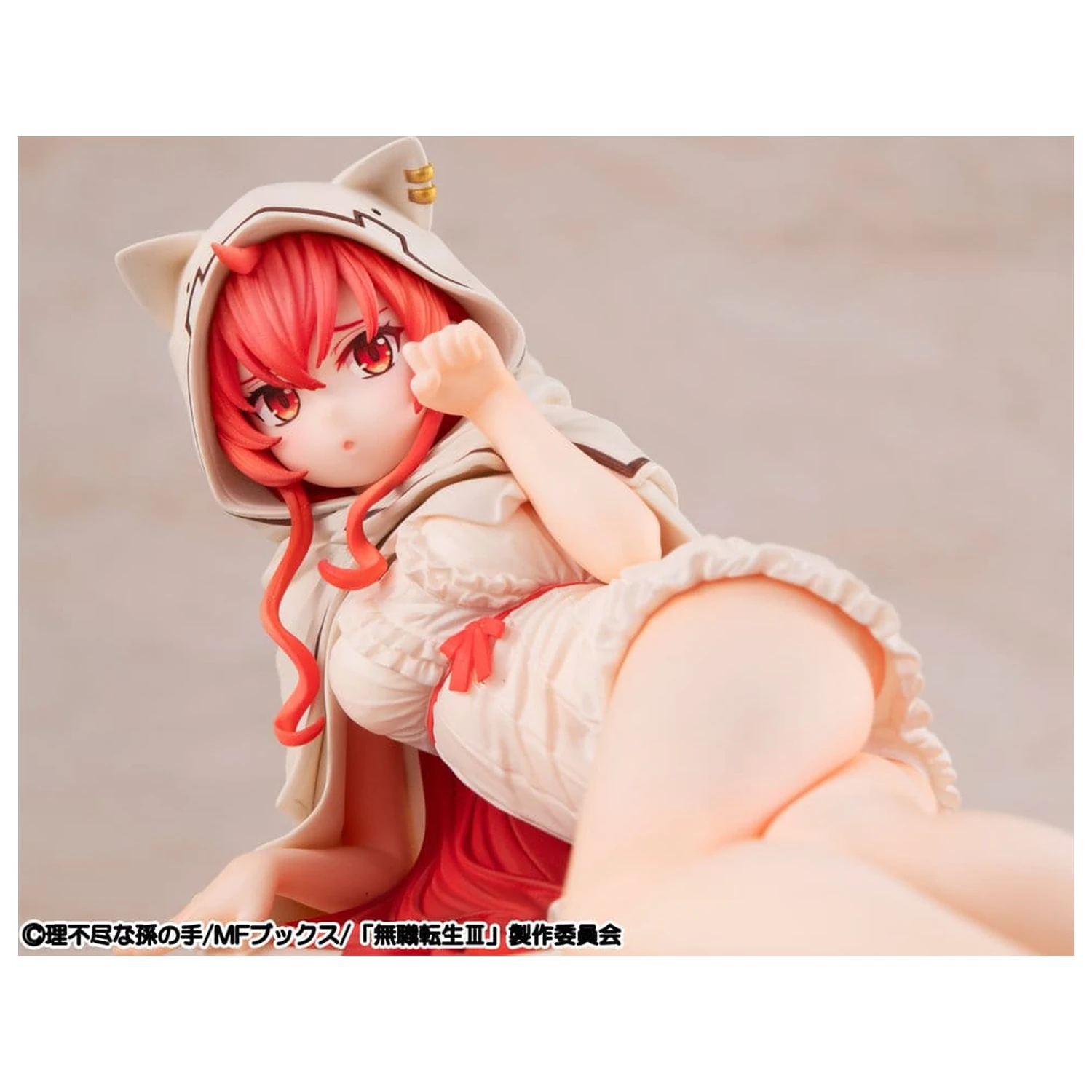 Mushoku Tensei: Jobless Reincarnation Melty Princess PVC figura Eris Sleep with Eris Ver. veličine dlana 12 cm fotografija proizvoda