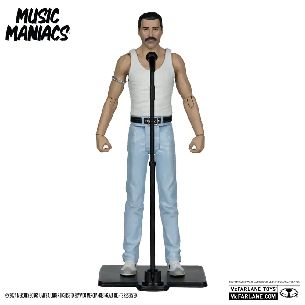 Music Maniacs Rock akcijska figura Freddie Mercury 15 cm fotografija proizvoda
