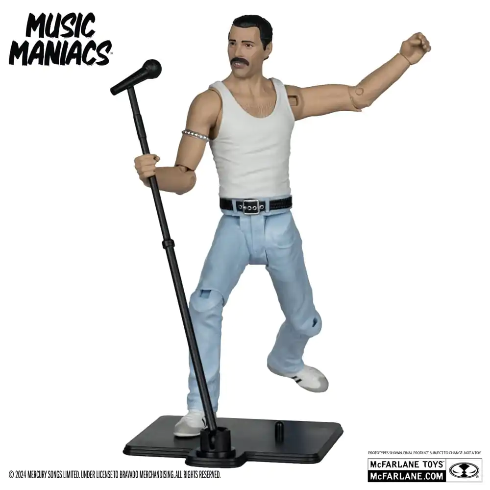 Music Maniacs Rock akcijska figura Freddie Mercury 15 cm fotografija proizvoda
