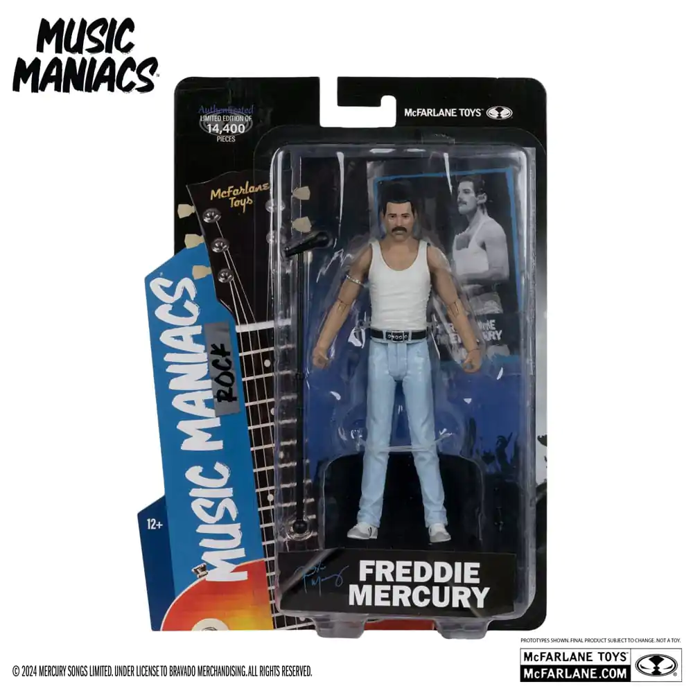 Music Maniacs Rock akcijska figura Freddie Mercury 15 cm fotografija proizvoda