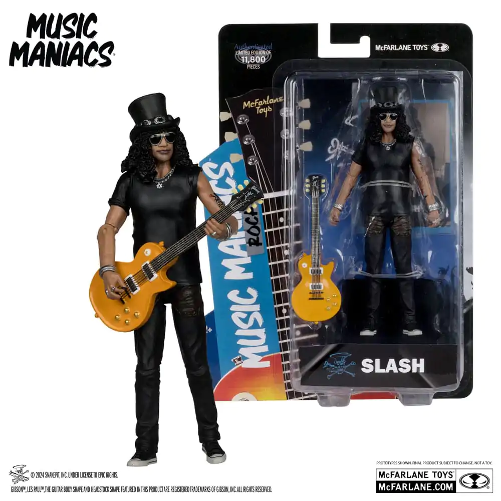 Music Maniacs Rock akcijska figura Slash 15 cm fotografija proizvoda