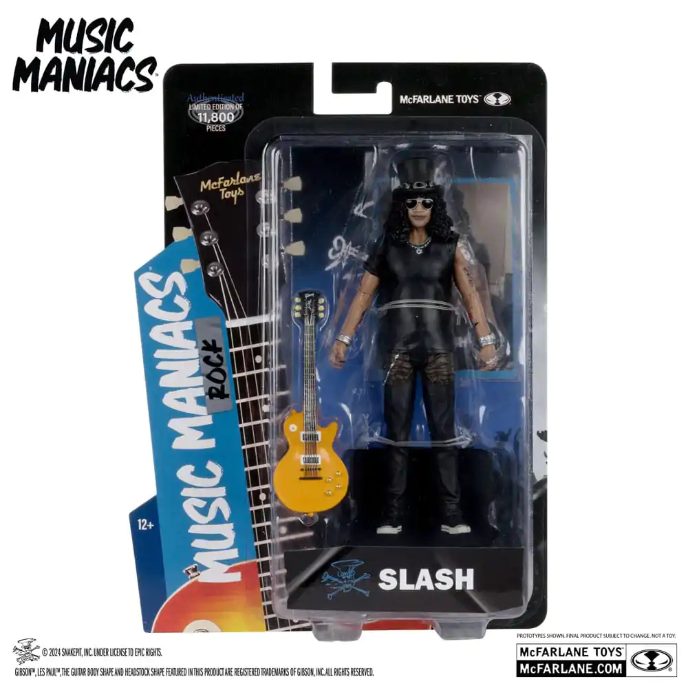 Music Maniacs Rock akcijska figura Slash 15 cm fotografija proizvoda