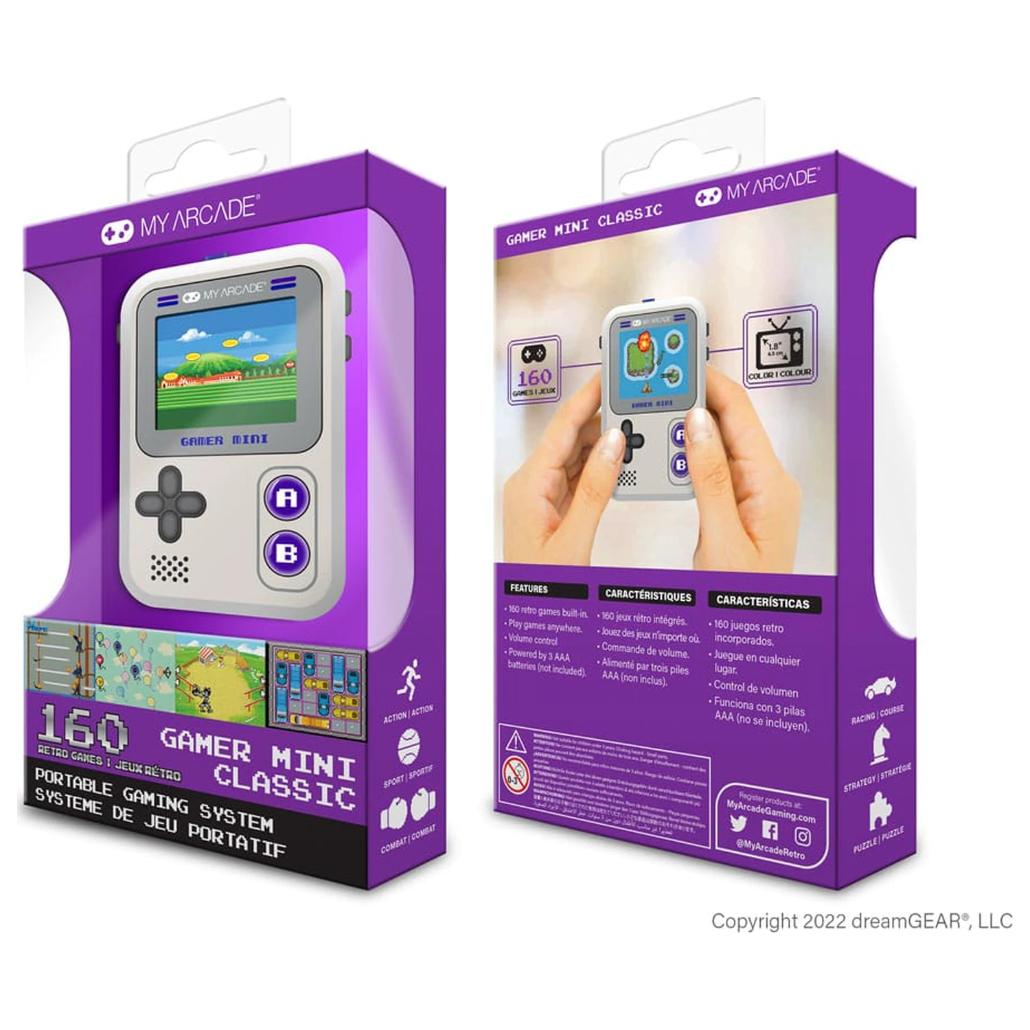 My Arcade Prijenosni sustav za igranje Gamer Mini Classic fotografija proizvoda