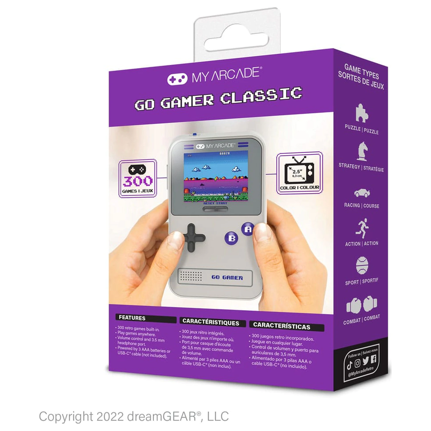 My Arcade Prijenosni sustav za igranje Go Gamer Classic fotografija proizvoda