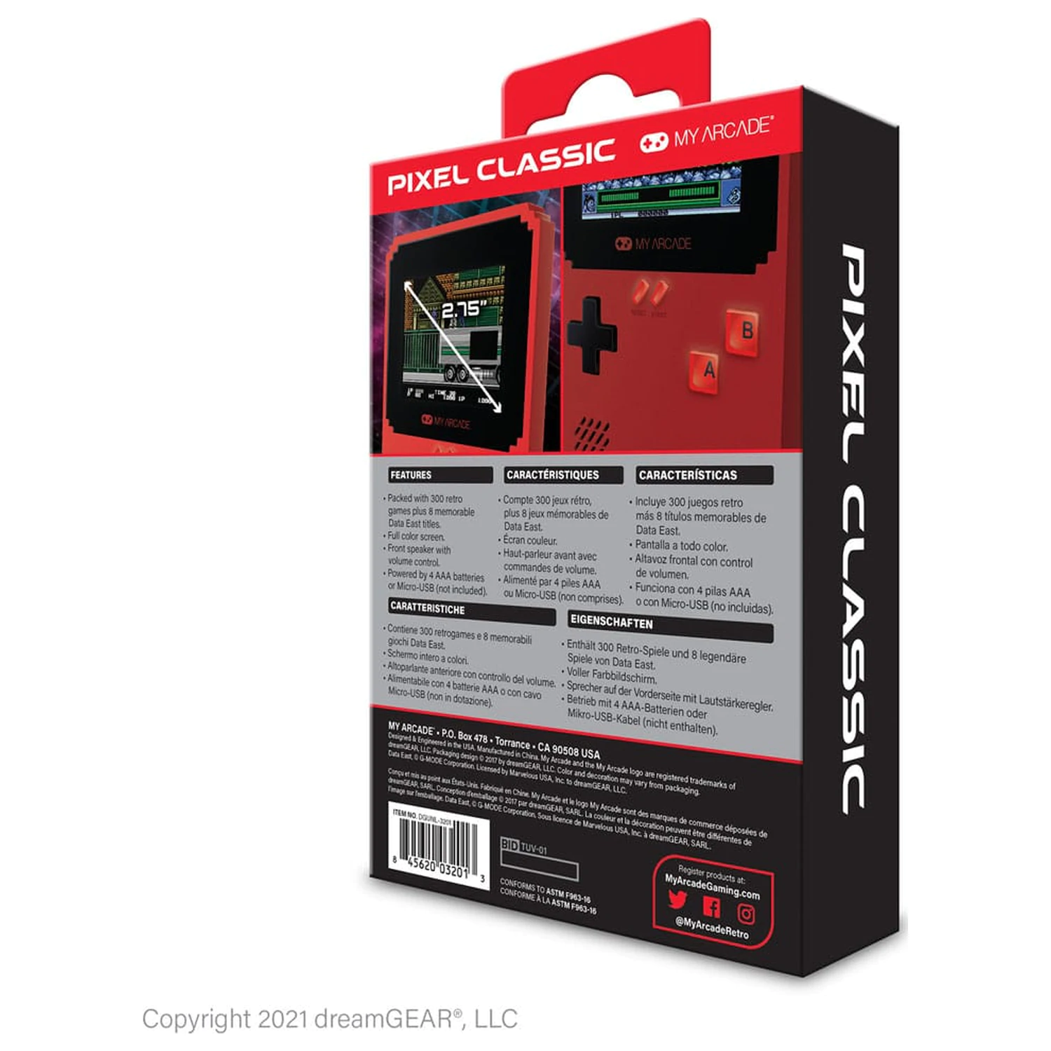 My Arcade Prijenosni Gaming Sustav Pixel Classic fotografija proizvoda