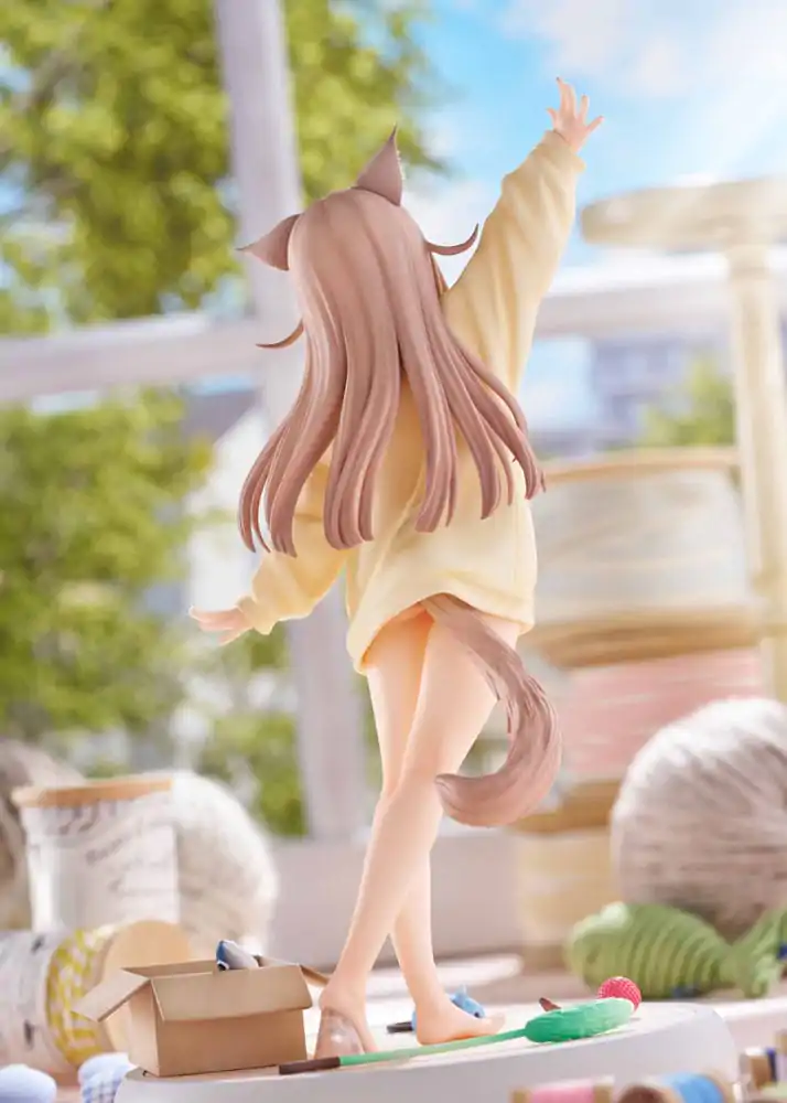 Moj Mačak je Kawaii Djevojka Kip 1/6 Kinako Play With Ver. AmiAmi 21 cm fotografija proizvoda