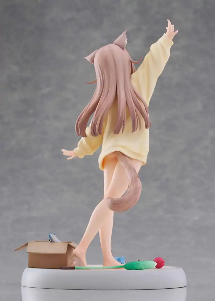 Moj Mačak je Kawaii Djevojka Kip 1/6 Kinako Play With Ver. AmiAmi 21 cm fotografija proizvoda