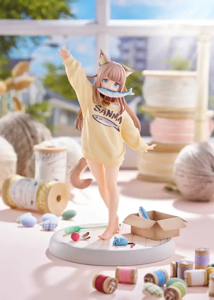 My Cat Is a Kawaii Girl Kip 1/6 Kinako Play With Ver. AmiAmi Limited Edition 21 cm fotografija proizvoda