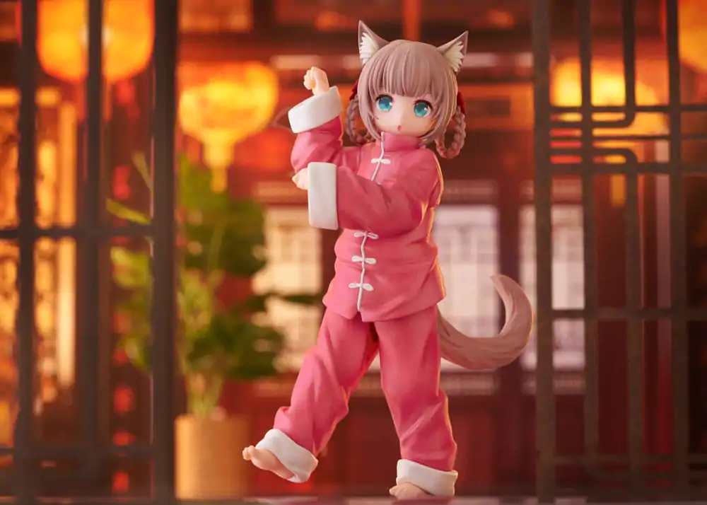 My Cat Is a Kawaii Girl Paleta Kolekcija Oblačenja Kipić Kinako Nyang fu Ver. 15 cm fotografija proizvoda