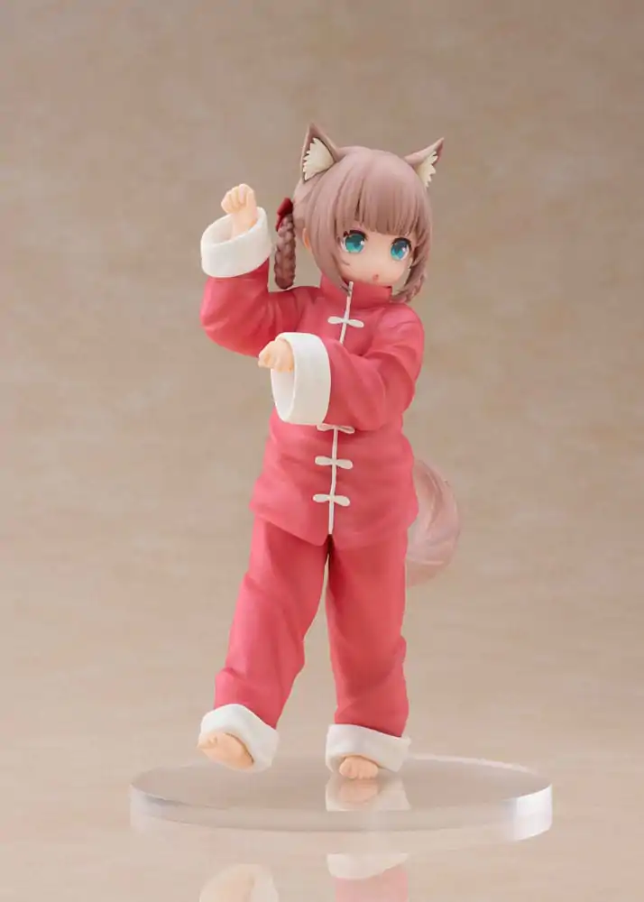 My Cat Is a Kawaii Girl Paleta Kolekcija Oblačenja Kipić Kinako Nyang fu Ver. 15 cm fotografija proizvoda