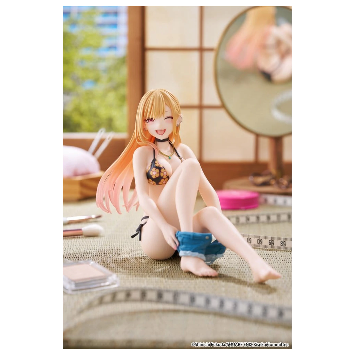 My Dress-Up Darling Stolna Slatka PVC figura Marin Kitagawa (Verzija kupaćeg kostima po mjeri) Ponovno izdanje 13 cm fotografija proizvoda