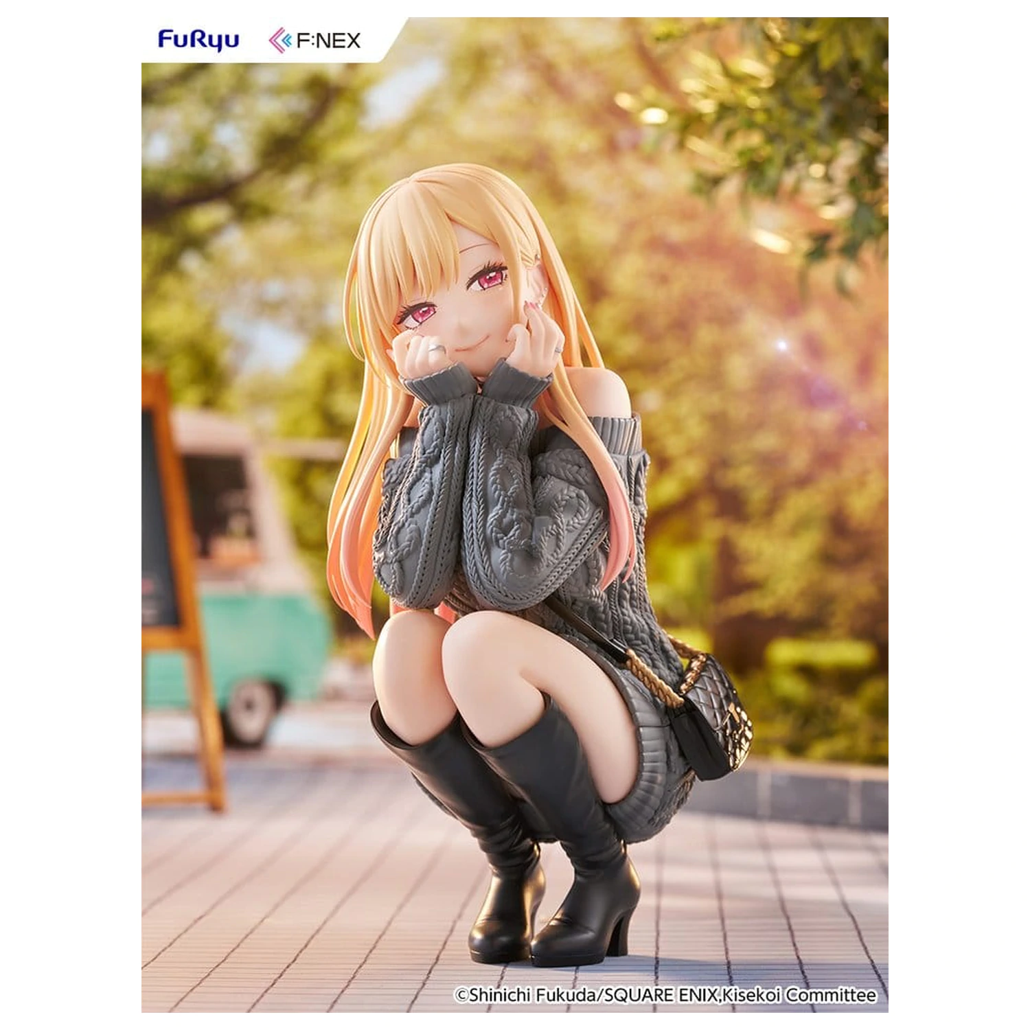 My Dress-Up Darling F:NEX PVC figura 1/6 Marin Kitagawa knit Ver. 16 cm fotografija proizvoda