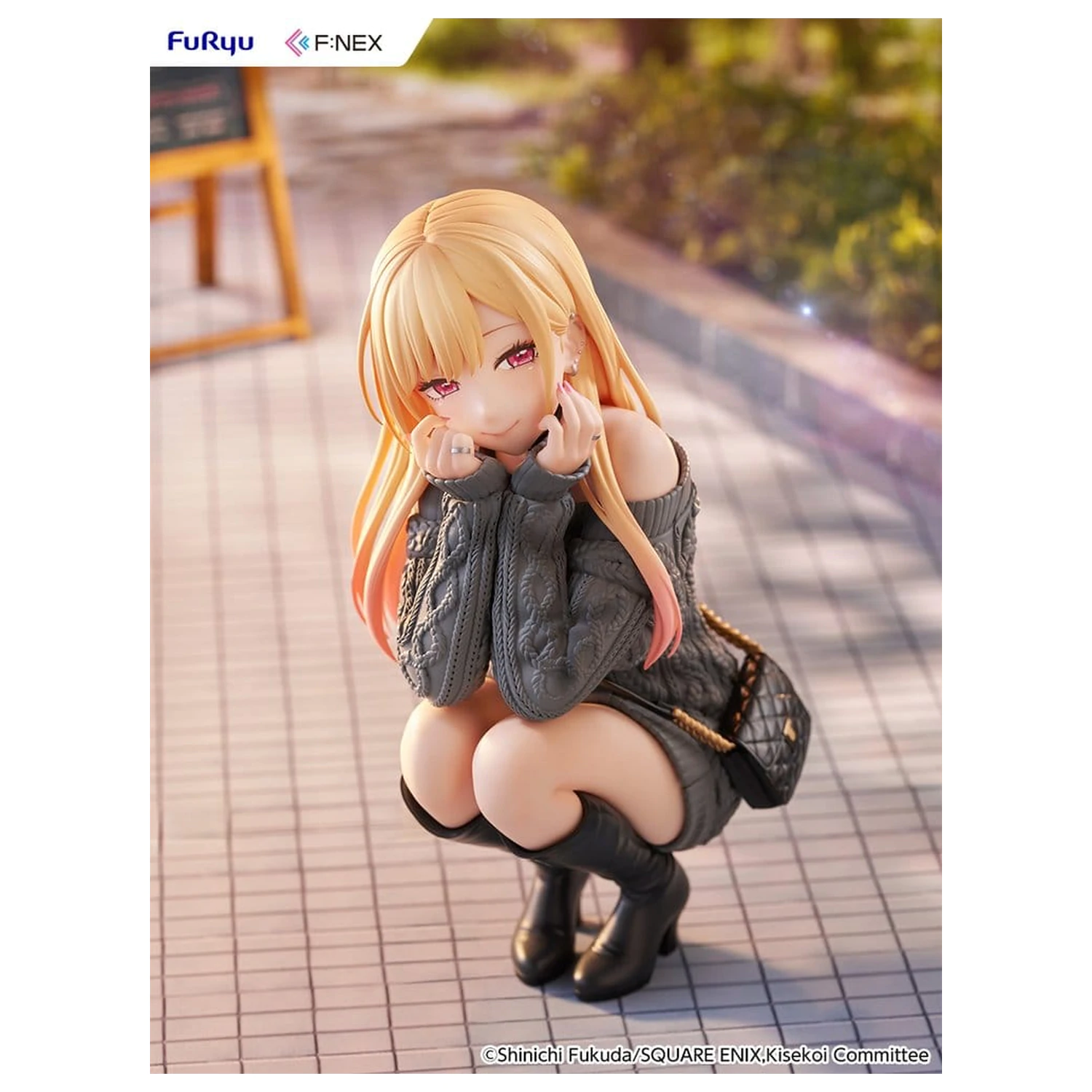 My Dress-Up Darling F:NEX PVC figura 1/6 Marin Kitagawa knit Ver. 16 cm fotografija proizvoda