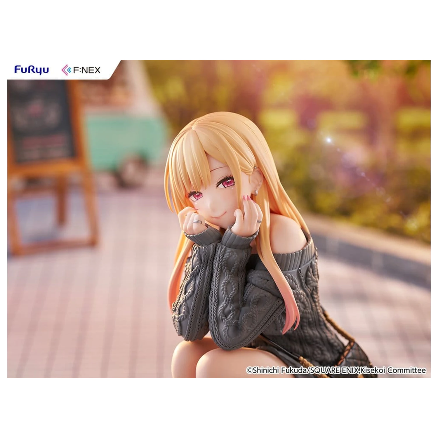 My Dress-Up Darling F:NEX PVC figura 1/6 Marin Kitagawa knit Ver. 16 cm fotografija proizvoda
