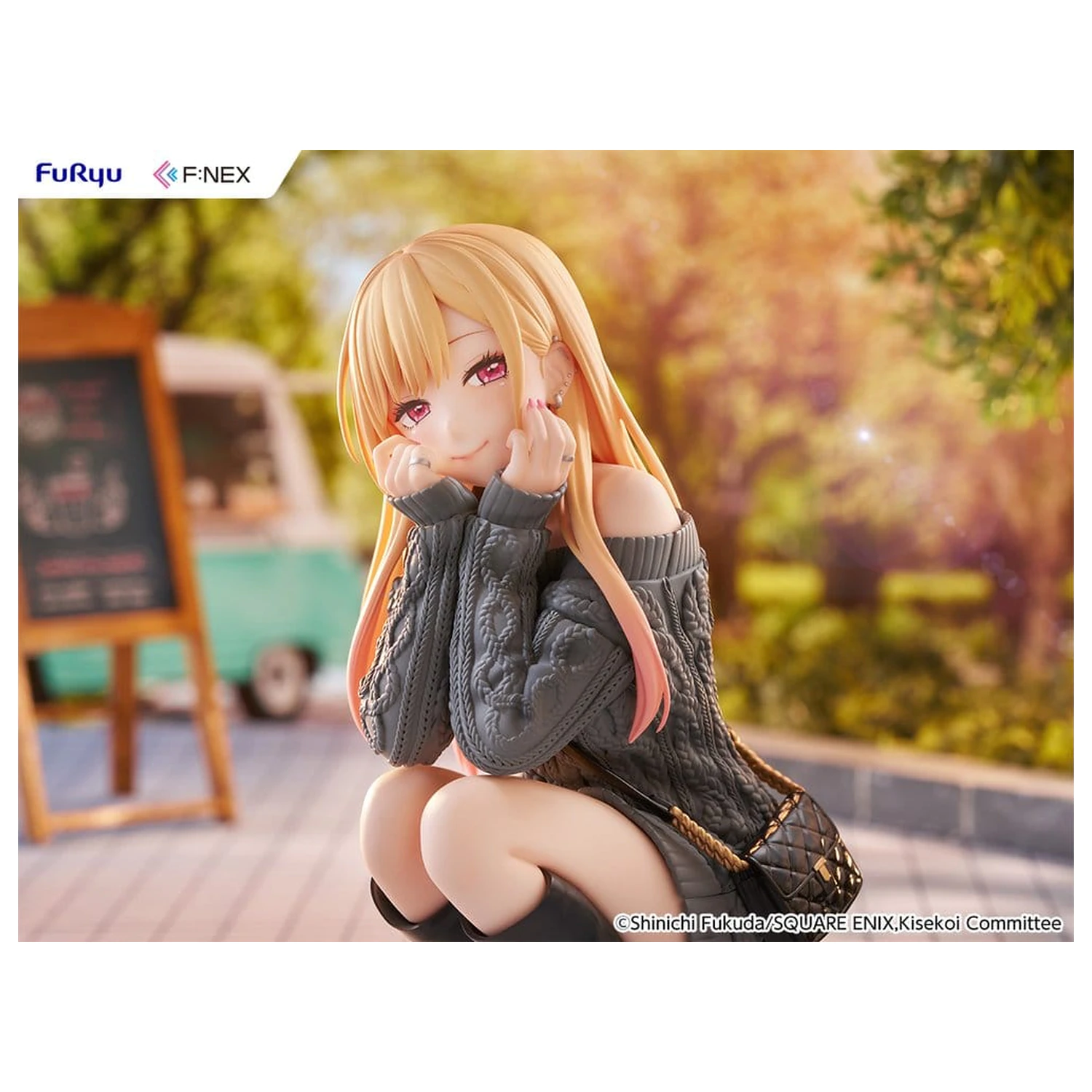 My Dress-Up Darling F:NEX PVC figura 1/6 Marin Kitagawa knit Ver. 16 cm fotografija proizvoda