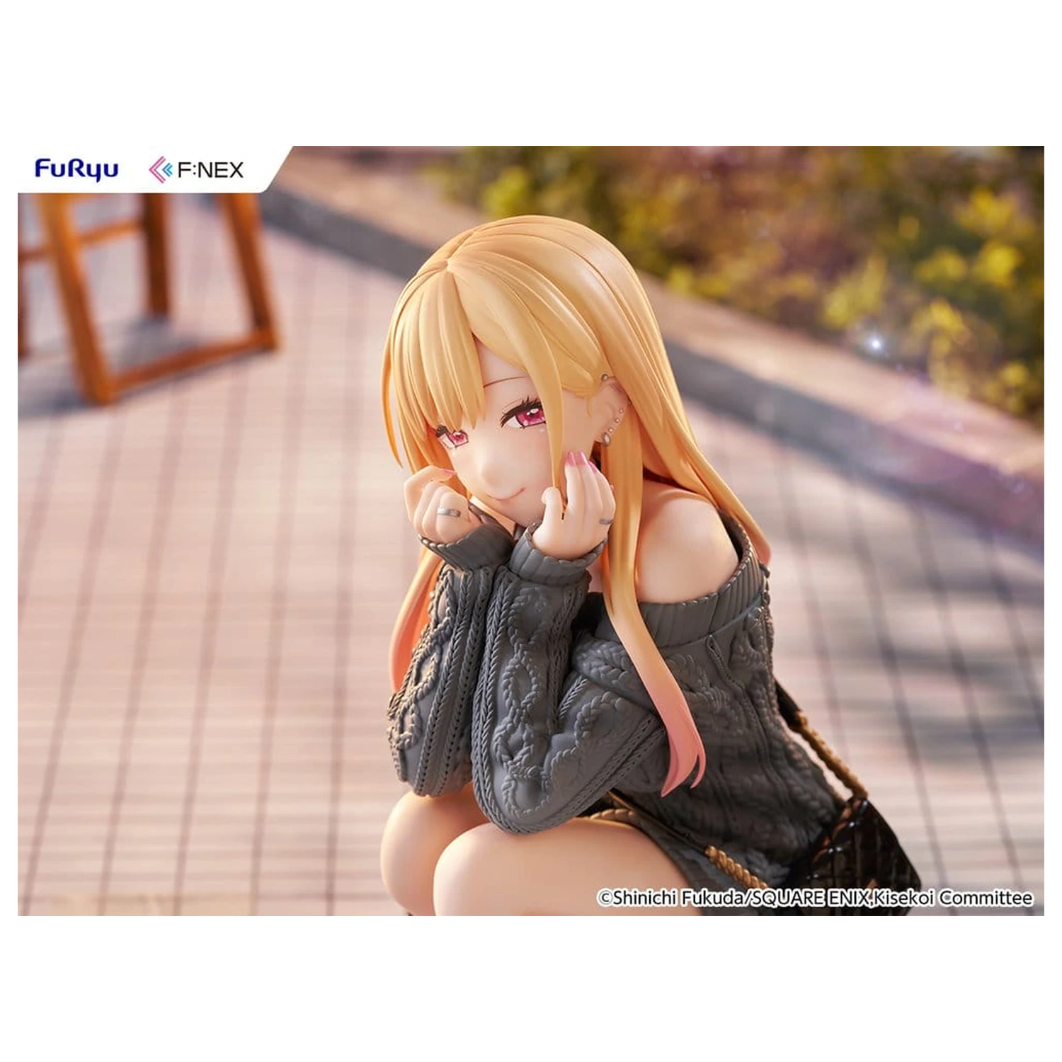 My Dress-Up Darling F:NEX PVC figura 1/6 Marin Kitagawa knit Ver. 16 cm fotografija proizvoda