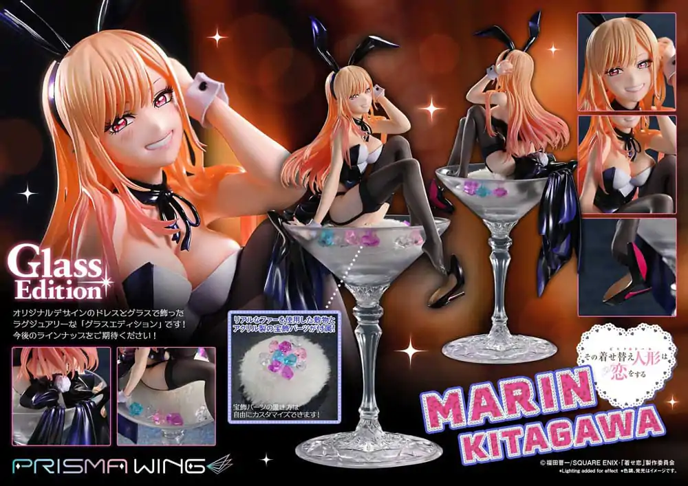 My Dress-Up Darling Prisma Wing PVC Statua 1/7 Marin Kitagawa Glass Edition 29 centimetara fotografija proizvoda