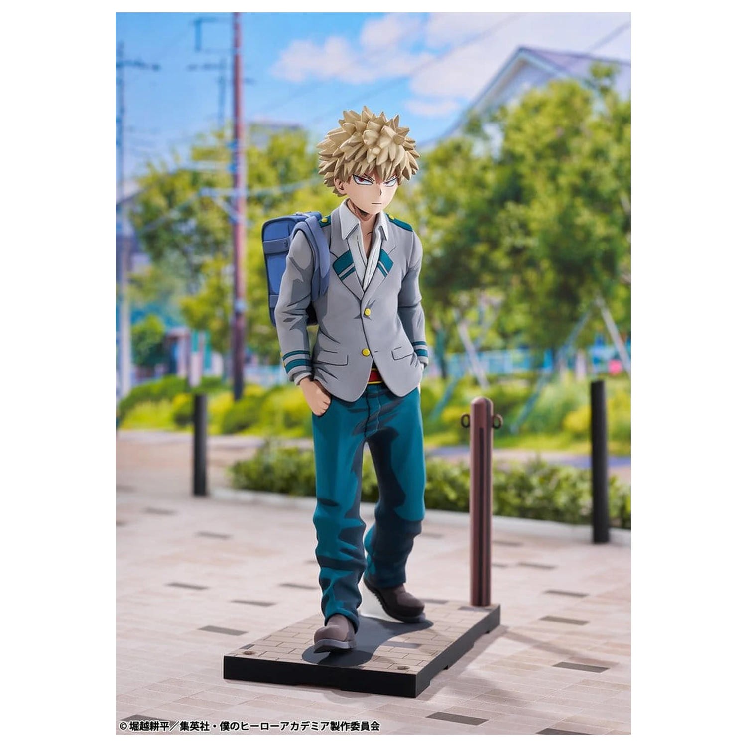 My Hero Academia PVC figura 1/8 Katsuki Bakugo U.A. High School Uniform 2Dimensioning verzija 23 cm fotografija proizvoda