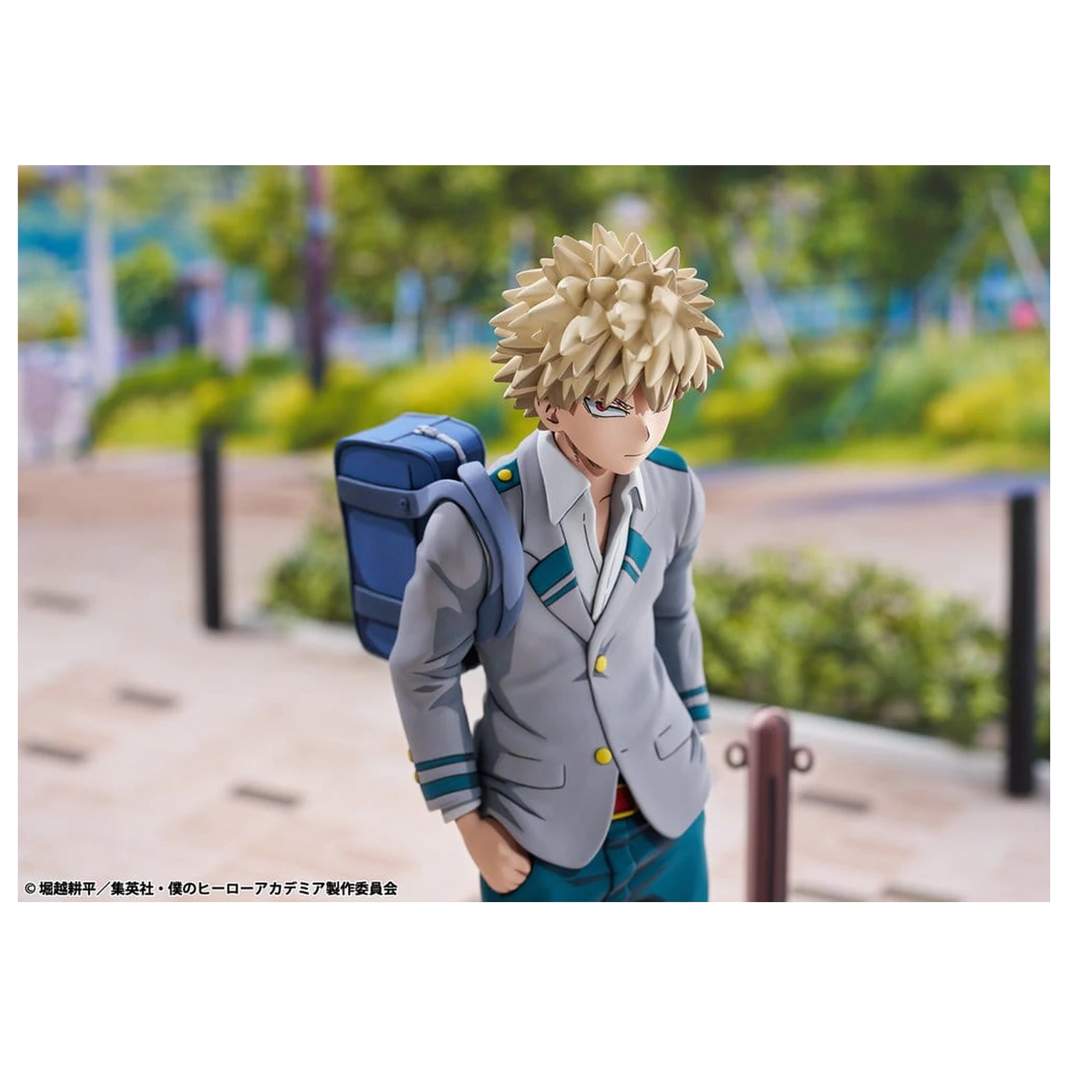 My Hero Academia PVC figura 1/8 Katsuki Bakugo U.A. High School Uniform 2Dimensioning verzija 23 cm fotografija proizvoda