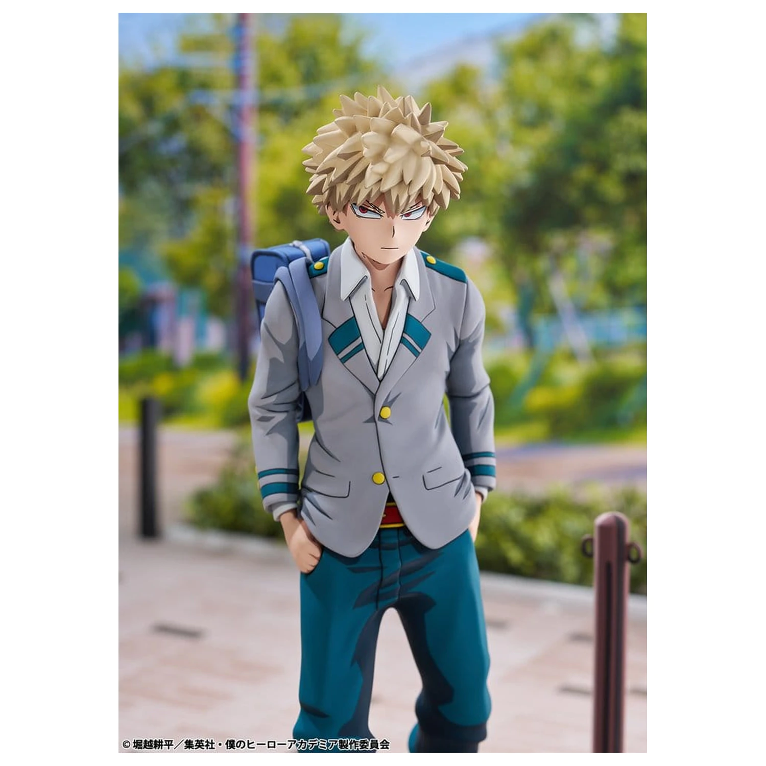 My Hero Academia PVC figura 1/8 Katsuki Bakugo U.A. High School Uniform 2Dimensioning verzija 23 cm fotografija proizvoda