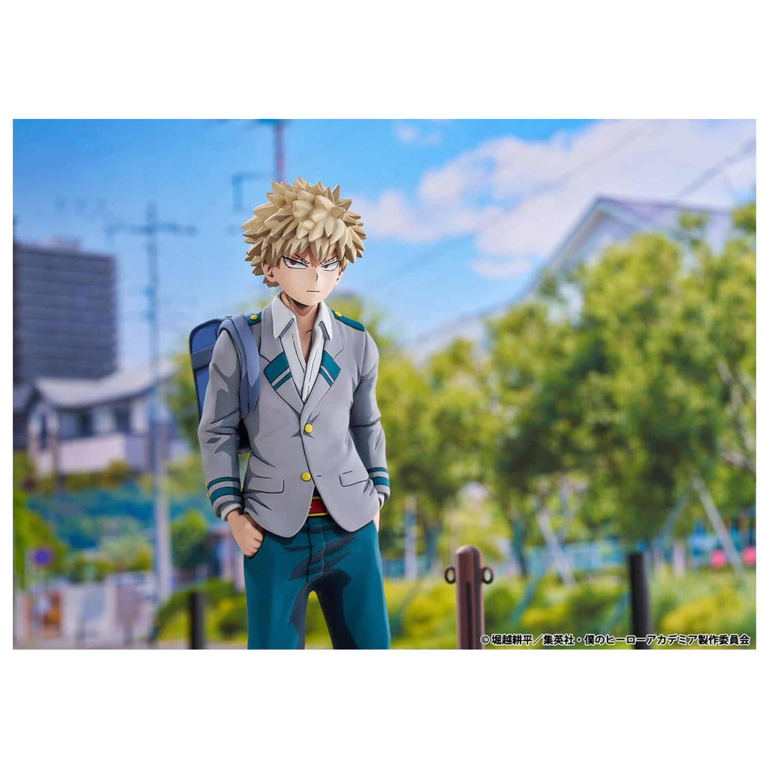 My Hero Academia PVC figura 1/8 Katsuki Bakugo U.A. High School Uniform 2Dimensioning verzija 23 cm fotografija proizvoda