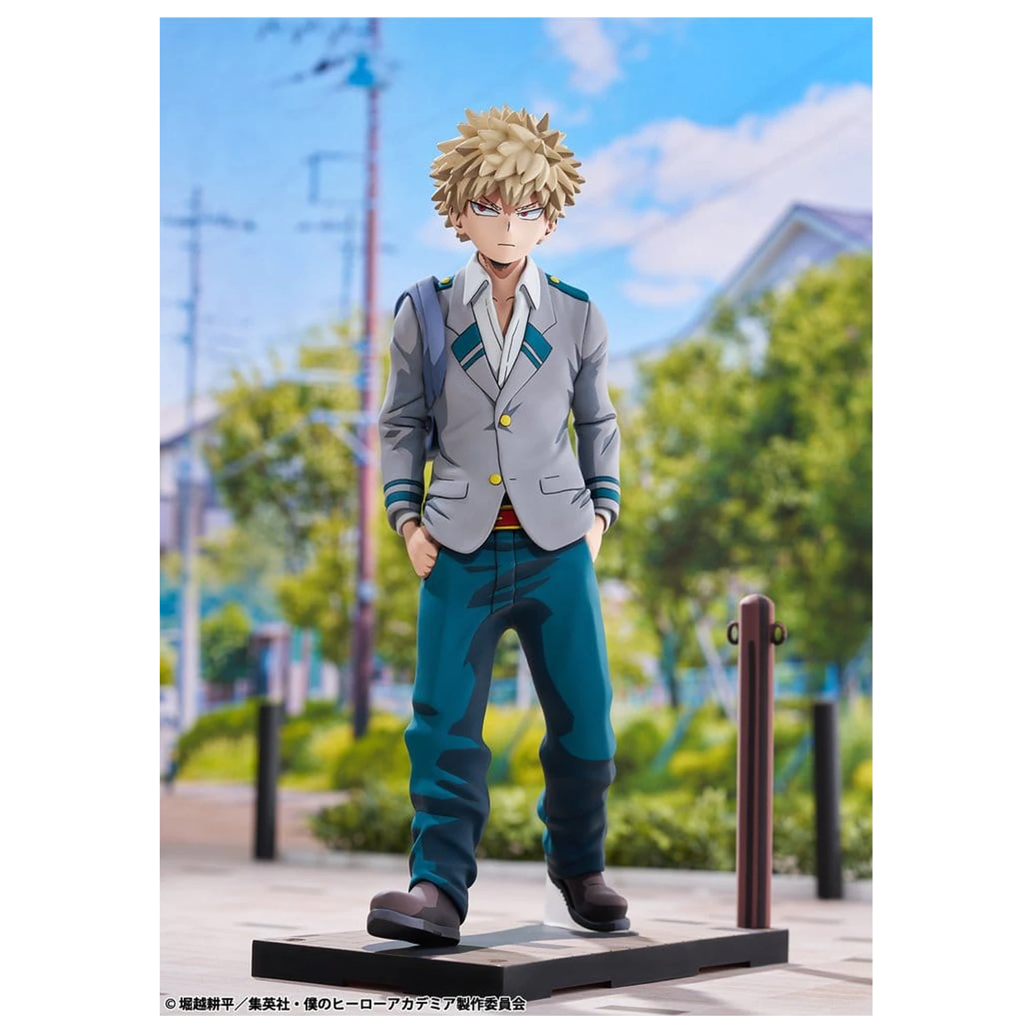 My Hero Academia PVC figura 1/8 Katsuki Bakugo U.A. High School Uniform 2Dimensioning verzija 23 cm fotografija proizvoda