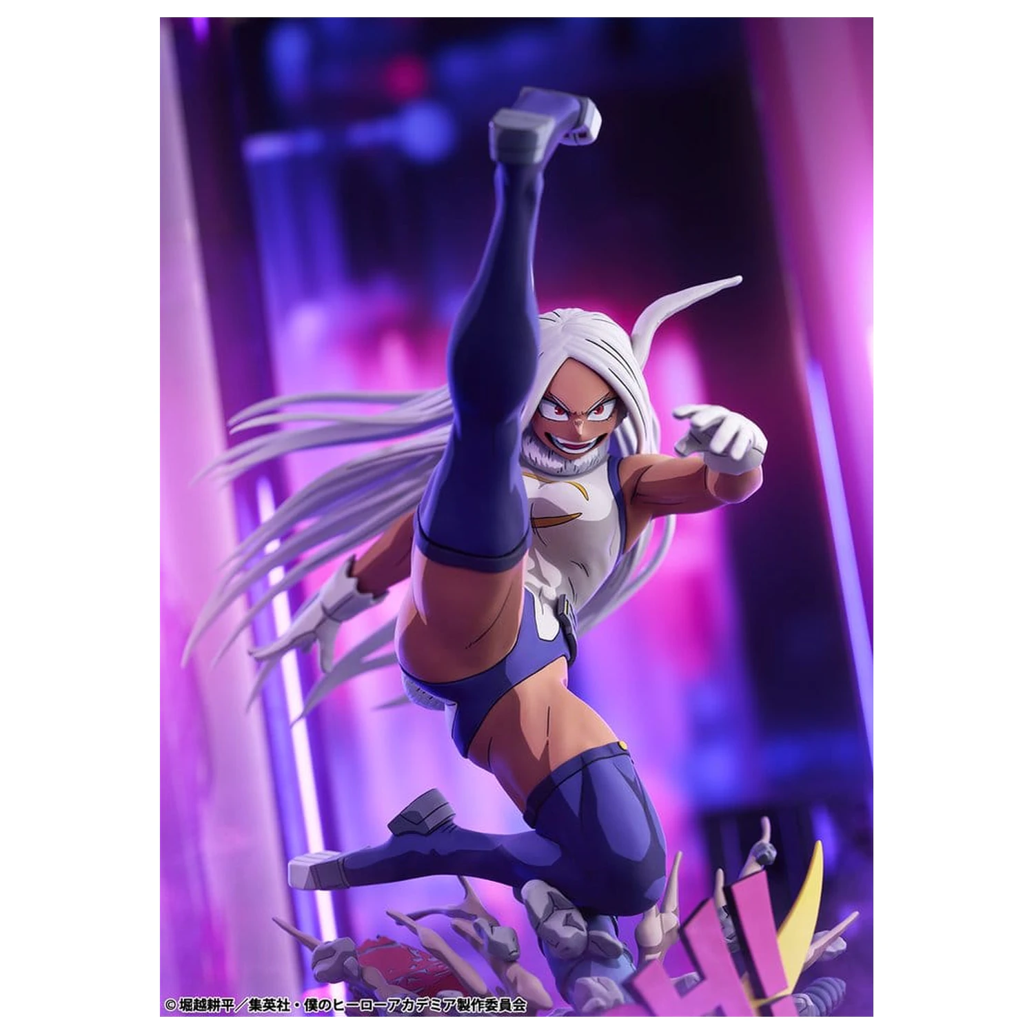 My Hero Academia PVC figura 1/8 Mirko Hero Suit 2Dimensioning verzija 23 cm fotografija proizvoda