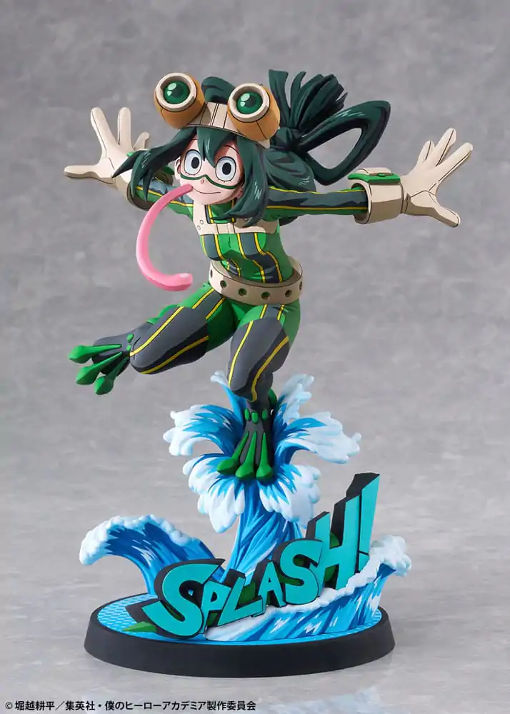 My Hero Academia PVC Kip 1/8 Tsuyu Asui Hero Suit 2D Ver. 20 cm fotografija proizvoda