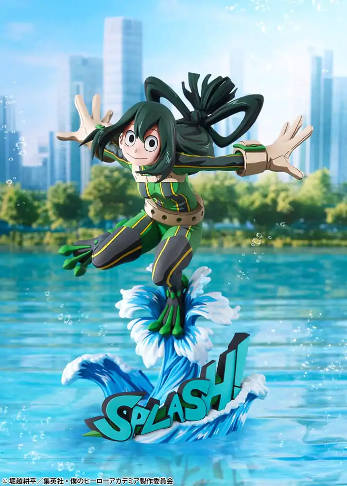 My Hero Academia PVC Kip 1/8 Tsuyu Asui Hero Suit 2D Ver. 20 cm fotografija proizvoda