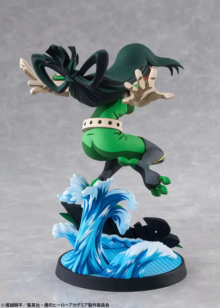 My Hero Academia PVC Kip 1/8 Tsuyu Asui Hero Suit 2D Ver. 20 cm fotografija proizvoda