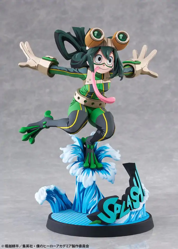 My Hero Academia PVC Kip 1/8 Tsuyu Asui Hero Suit 2D Ver. 20 cm fotografija proizvoda