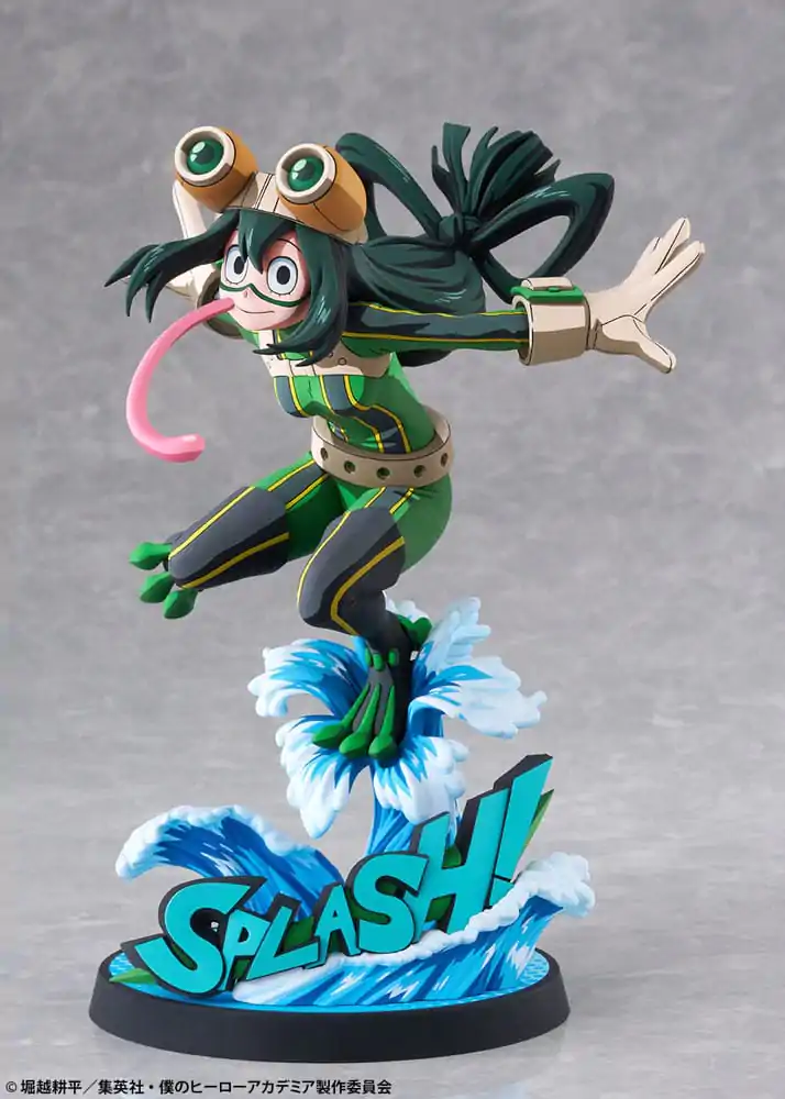 My Hero Academia PVC Kip 1/8 Tsuyu Asui Hero Suit 2D Ver. 20 cm fotografija proizvoda