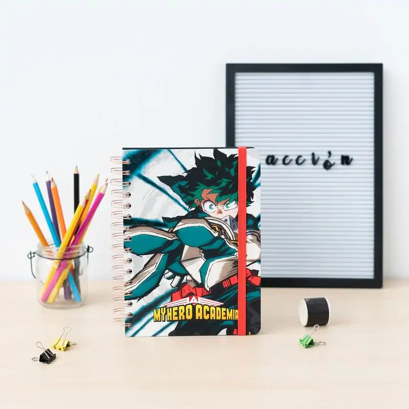 My Hero Academia A5 bilježnica fotografija proizvoda