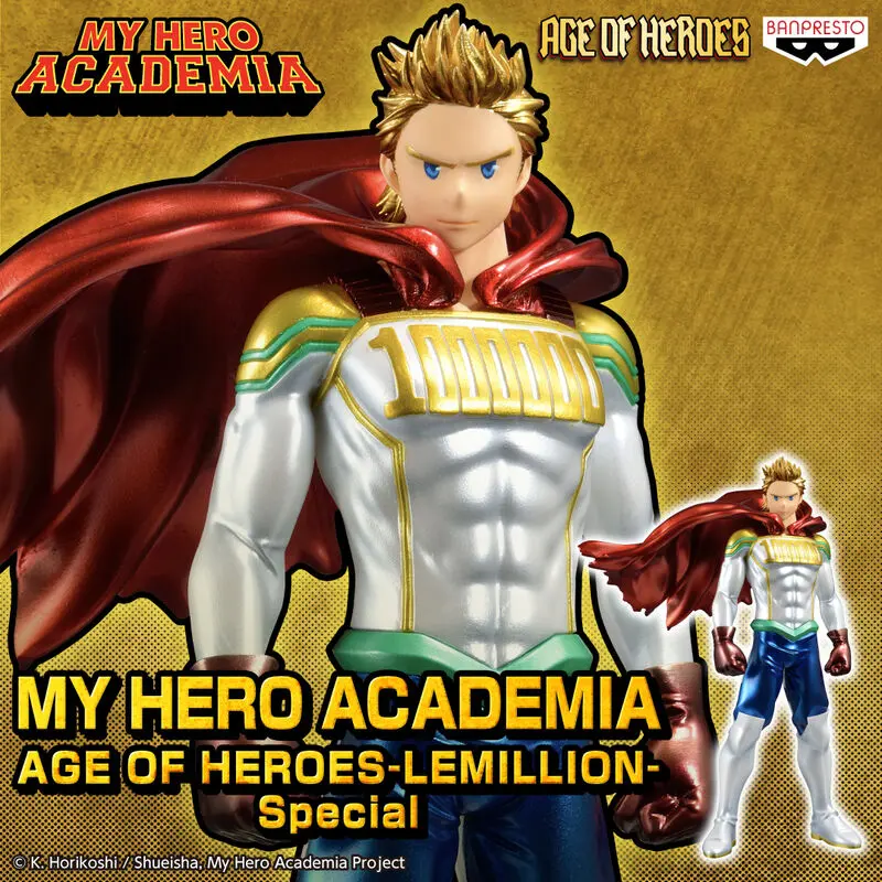 My Hero Academia Age of Heroes Lemillion figura 18 cm fotografija proizvoda