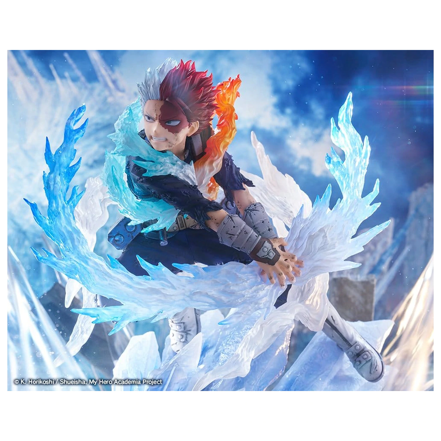 My Hero Academia ARTFX J PVC Figura 1/8 Shoto Todoroki Coldflame's Pale Blade Ver. 24 cm fotografija proizvoda