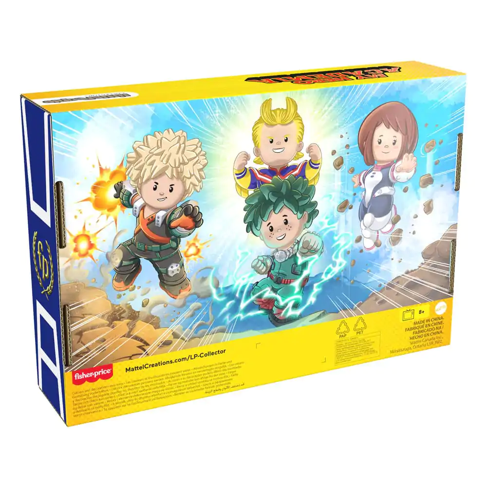 My Hero Academia Fisher-Price Little People Collector Mini figurice 4-paket 7 cm fotografija proizvoda