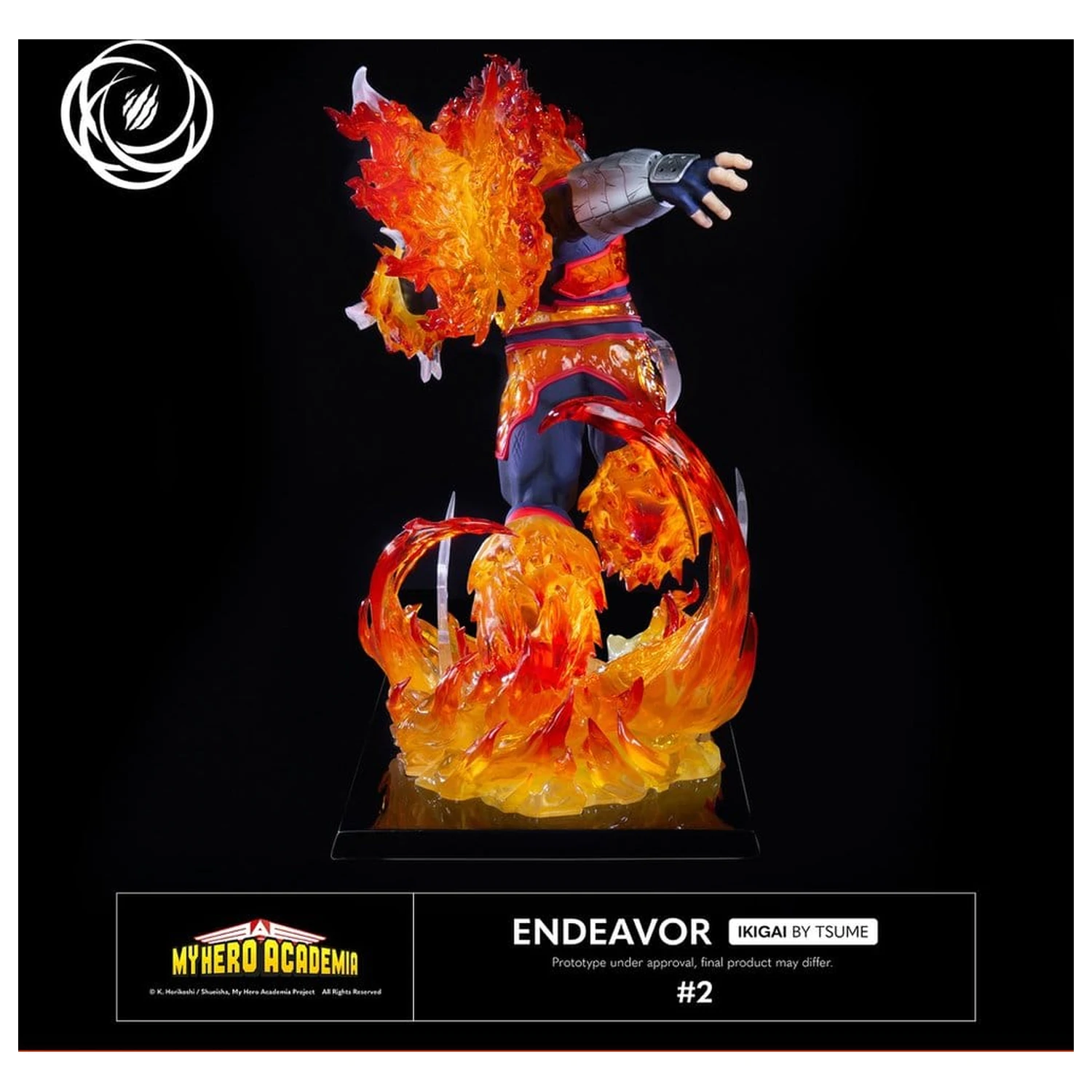 My Hero Academia IKIGAI Figura 1/6 Endeavor fotografija proizvoda