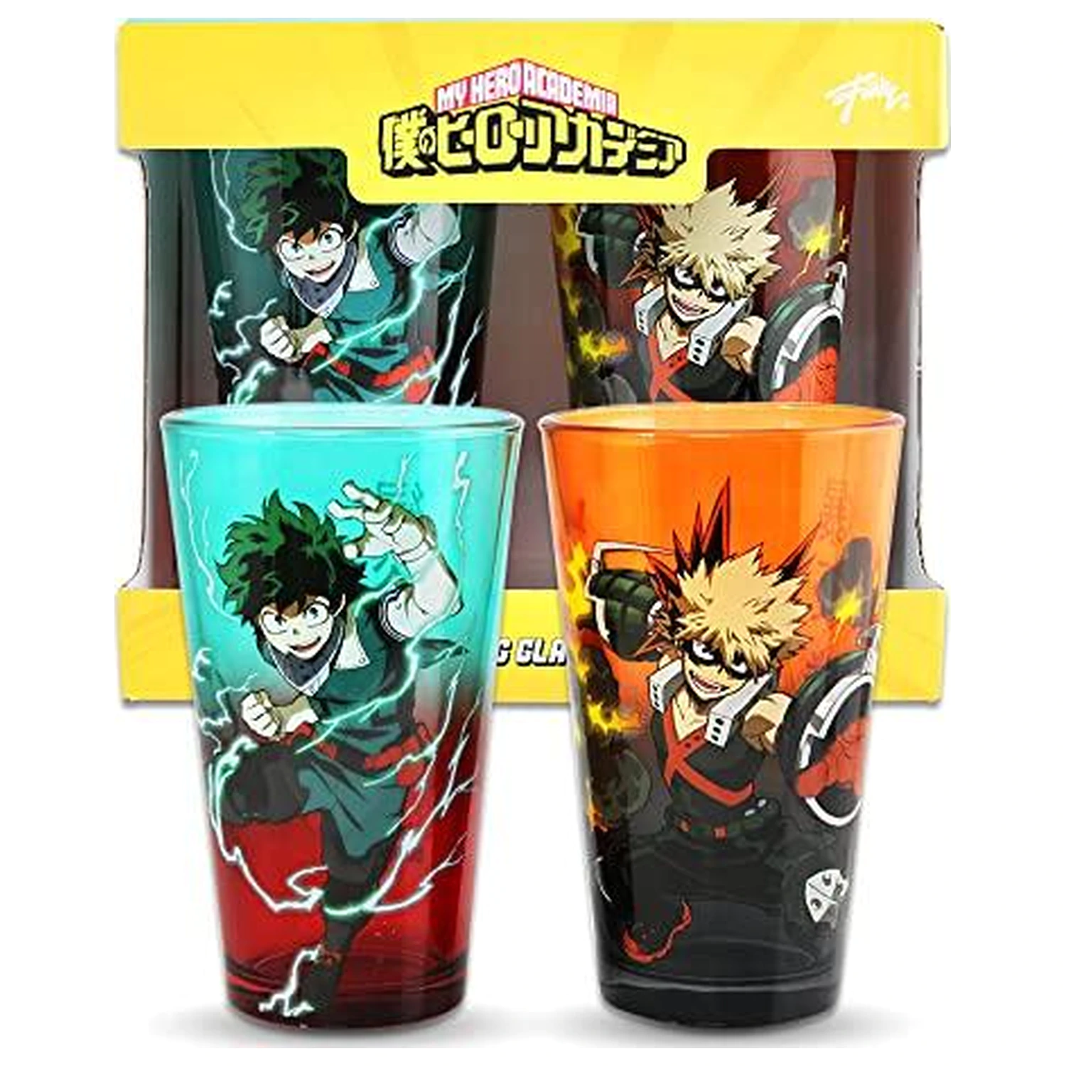 My Hero Academia Izuku & Bakugo set od 2 čaše 450ml fotografija proizvoda