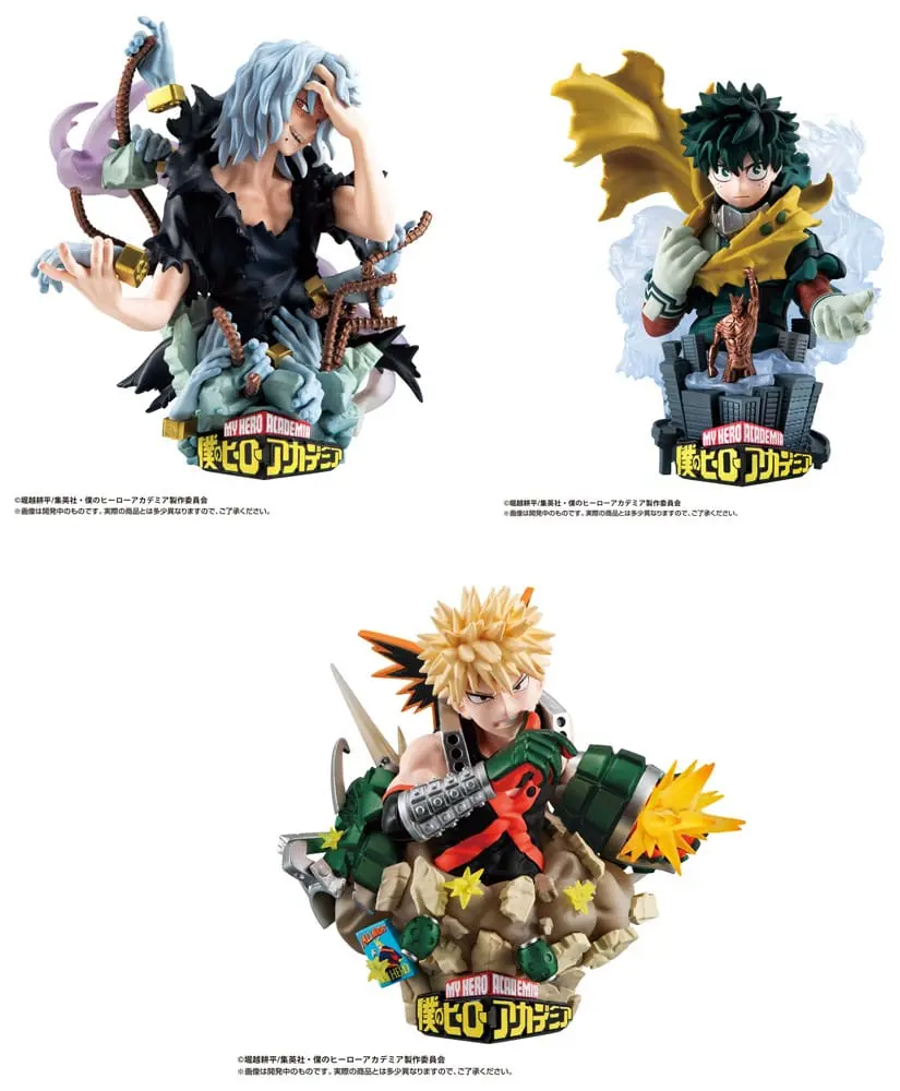 My Hero Academia Petitrama EX Series Kolekcionarska Figura 3-Set Tip-Decision 9 cm fotografija proizvoda